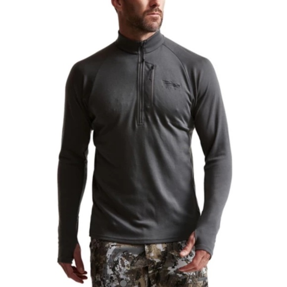 SITKACore Merino 220 Half-Zip Lead-Mens-XL